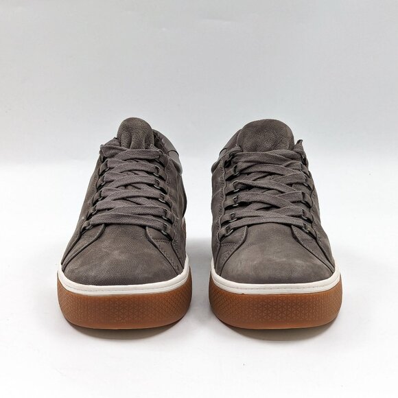 Caslon Women Andes Grey Granite Leather Walking lace-up sneaker size 8.5 - Picture 2 of 12